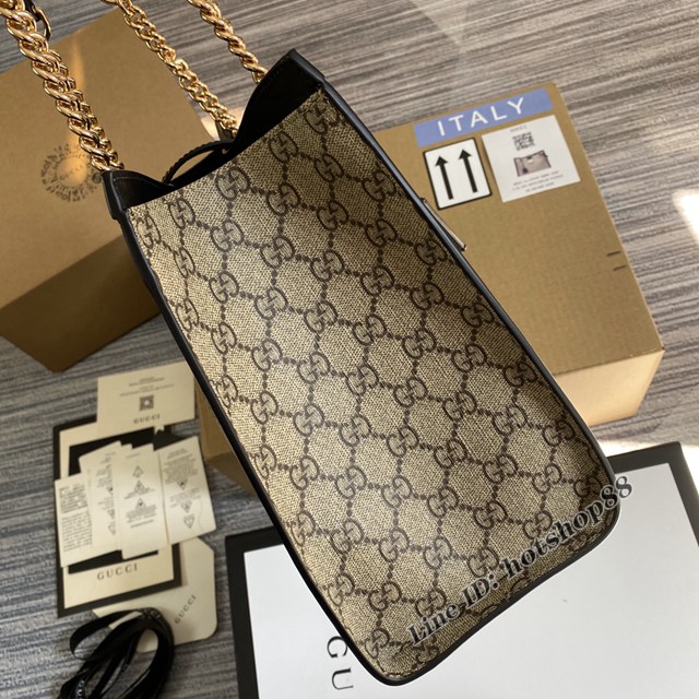 Gucci官網爆新款大號女包 古馳鎖扣雙肩帶肩背包479197 gqy4519